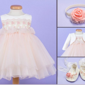 Set botez 4 piese Juicy Blush