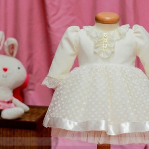 Rochita catifea Little White Rose