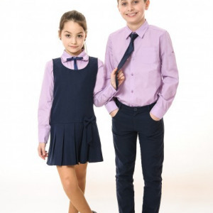 Camasa scoala Liviu violet