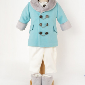 Costum botez baieti Tzarevici Blue