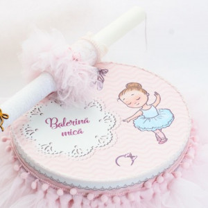Cutie personalizata trusou Mica Balerina