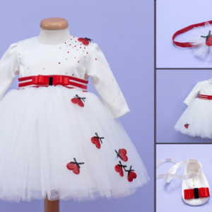 Set botez 3 piese Winter Ladybug