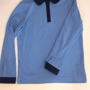 Bluza scoala albastra fete Evelina