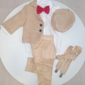 Costum botez 6 piese Ezra