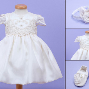 Set botez 3 piese Summer Silk