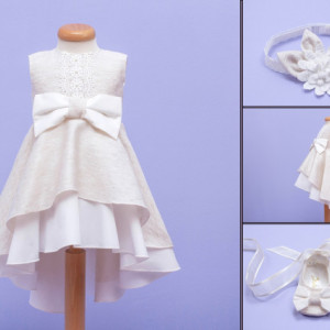 Set botez 3 piese Little Bow