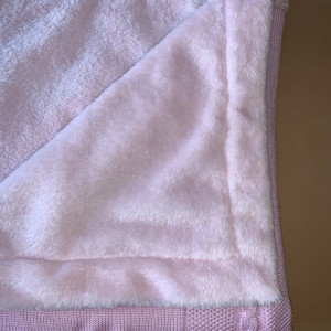 Patura bebelusi cu blanita Flamingo Fluff