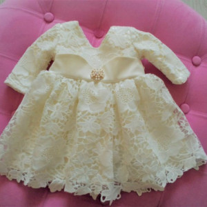 Rochie botez Winter Angel Wings