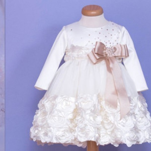 Rochita botez Snow Rose