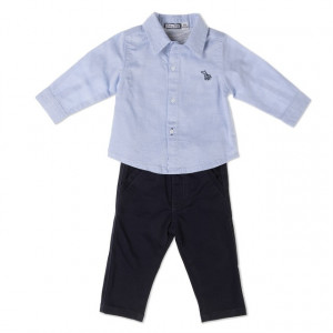 Set baiat 2 piese camasa si pantalon lung