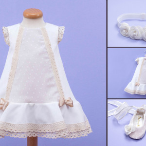 Set botez 3 piese Summer Macrame