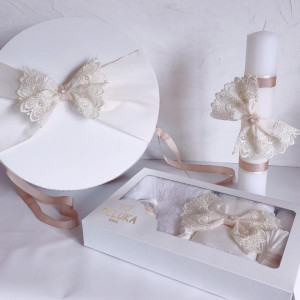 Trusou botez fete Vanilla Cream