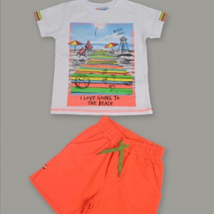 Set baieti Mackays neon
