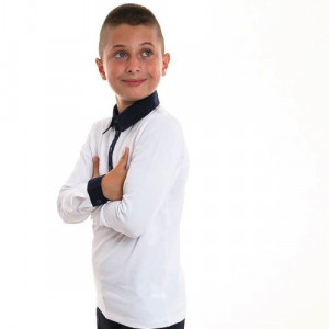 Bluza scoala contrast Mihai