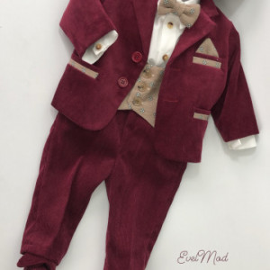 Costum baieti botez Milan