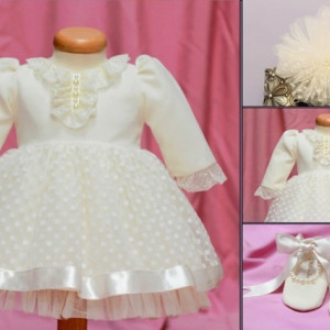 Set botez Little White Rose