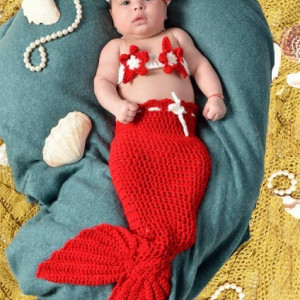 Costum crosetat Mica Sirena