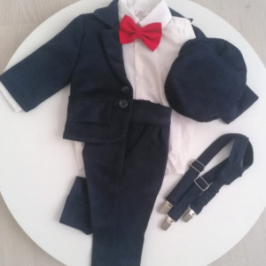 Costum botez 6 piese Nathan