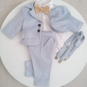 Costum botez 6 piese Robert