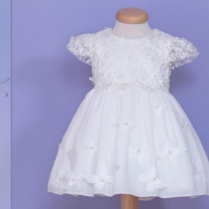 Rochie botez Flying Wishes