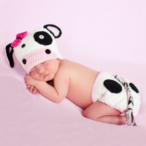Costum bebelusi crosetat Milkini