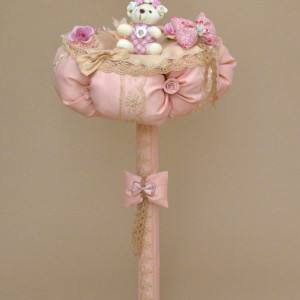 Lumanare de botez Elegant Bear