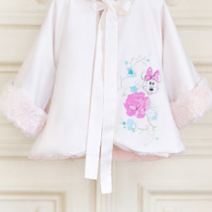 Palton fete lux pictat manual Minnie