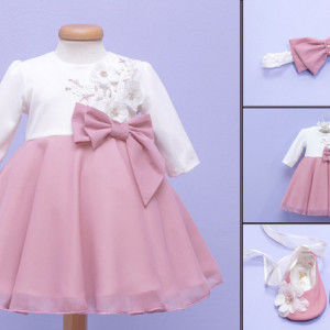 Set botez 3 piese Bella in Bloom
