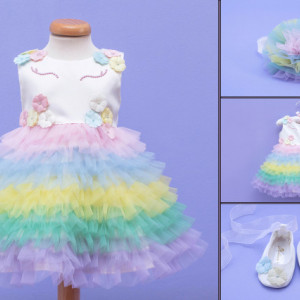 Set botez 3 piese Mommys Little Unicorn
