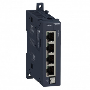 Modul de extensie SCHNEIDER ELECTRIC TM4ES4, switch Ethernet industrial fara management, 4 porturi Ethernet