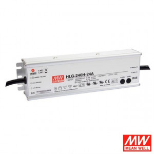 Sursa de alimentare de exterior MEAN WELL HLG-320H-12A, protectie IP65, iesire 12V, 22A, 264W