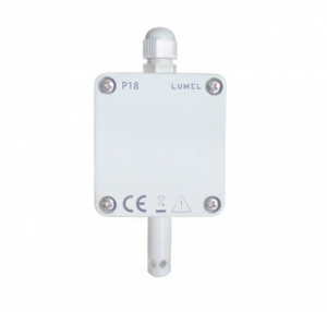 Traductor LUMEL P18, masurare temperatura si umiditate, iesire digitala, Modbus RTU, RS485