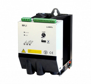 Controler de putere rețele monofazate, LUMEL RPL1, control fază sau impuls/ on/off, intrare în tensiune, curent, potențiometru, 1 ieșire în tensiune, 2 ieșiri în releu