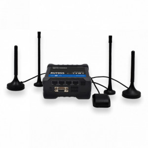 Router 4G dual SIM industrial Teltonika RUT955, WiFi, Ethernet, gateway TCP-IP/RS232-485