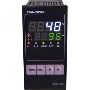 Regulator temperatura Toho TTM-005W-P-A, intrare termocuplu/ termorezistență, Self-Tuning PID, Modbus RTU