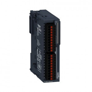 Modul extensie SCHNEIDER ELECTRIC TM3DQ16TG, 16DO, iesiri tranzistor, bloc terminal detasabil