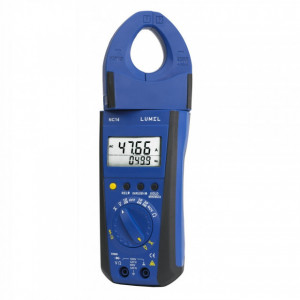 Multimetru AC/DC cu clamp-on LUMEL NC14, măsurare tensiune, curent, putere, armonici, maxim 400A sau 1000A