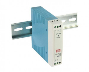 Sursa de alimentare MEAN WELL MDR-10-24, iesire 24V, 0.42A, 10W, montaj pe sina DIN