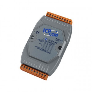 Modul 8 intrări de înaltă tensiune ICPDAS M-7017R-A5-G, RS485, Modbus RTU