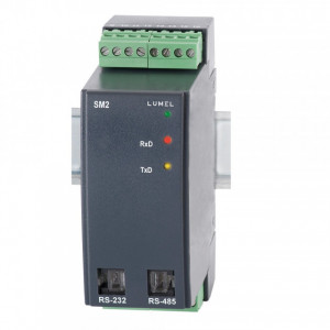 Modul I/O 4 intrari analogice LUMEL SM2, MODBUS RTU/ASCII, RS485