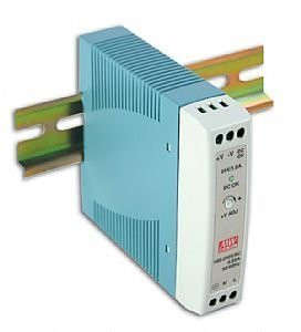 Sursa de alimentare MEAN WELL MDR-20-12, iesire 12V, 1.67A, 20W, montaj pe sina DIN