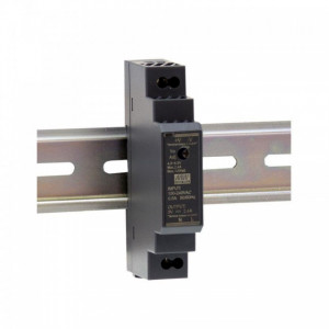 Sursa de alimentare MEAN WELL HDR-15-48, iesire 48V, 0.32A, 15.2W, montaj pe sina DIN
