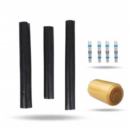Kit termocontractabil prelungire cablu electric 4*