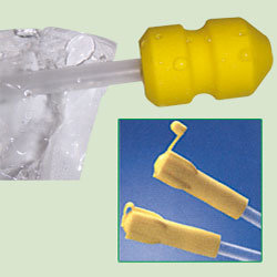 Catetere sterile lubrifiate cu gel, (pentru scroafe) cu maner si cap de inchidere x 10 buc