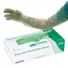 Manusi obstetricale pentru ETR (examen transrectal) x 100 buc