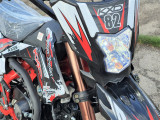 Moto Cross cu trepte KXD J17 CB-609 K 125 PRO pornire pedala cu far