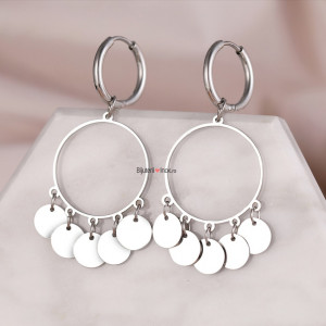 Cercei din inox (otel inoxidabil) - CM1446