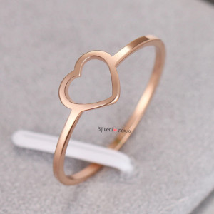 Inel inox - ROSE - IND1108