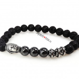 Bratara - BUDHA - Vintage- Patinata Artificial - x508