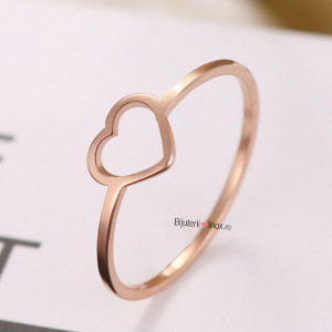 Inel inox - ROSE - IND1108
